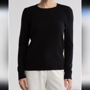 NORDSTROM Women's Cashmire Darck Sweater.